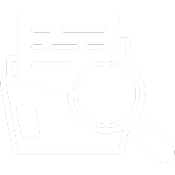 Icône de recherche de documents — actes civils, militaires et judiciaires